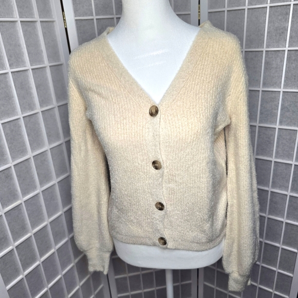Joie Sweaters - #53.Joie button down Fuzzy sweater in X-small NWOT